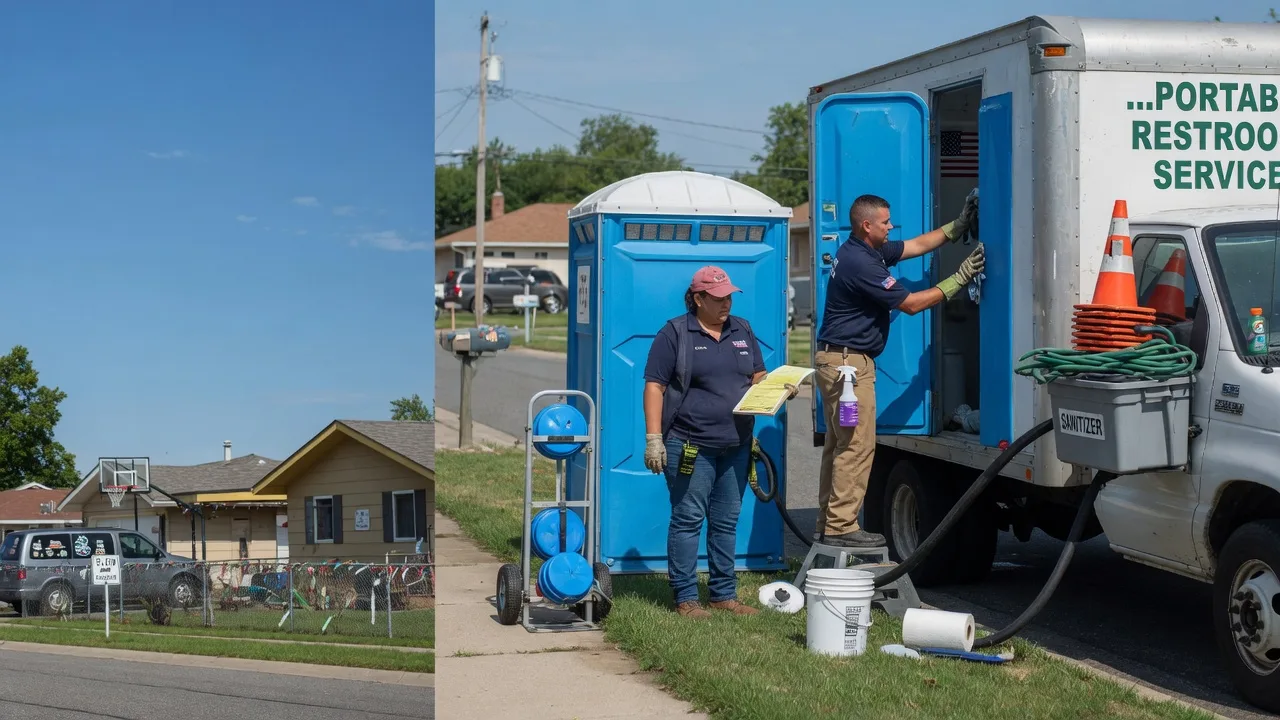 Portable Toilet Rental in Spragueville, IA near me